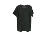 HAU over t-shirts”cotton linen” チャコールグレー