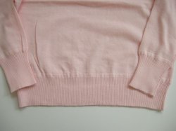 画像2: HAU knit tops "coton"ピンク