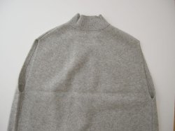 画像3: HAU ”lap” knit vest / ミディアムグレー