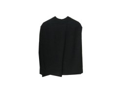 画像1: HAU ”lap” knit vest 2 / ブラック