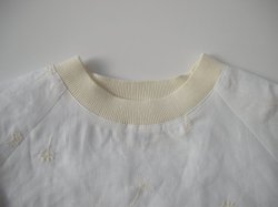 画像2: atelier naruse　リネン〜nohara〜裾絞りプルオーバー　/ オフホワイト