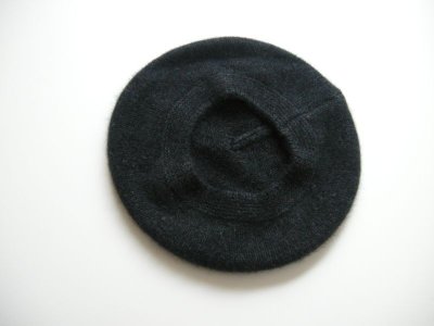 画像3: HAU knit beret "park"  チャコールグレー