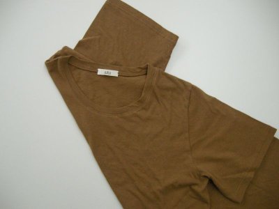 画像1: HAU over t-shirts”cotton linen” キャメル