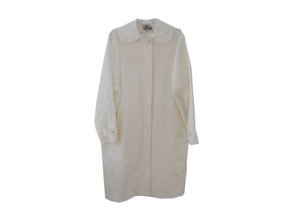 画像1: HAU　coat "drole" ホワイト (1)